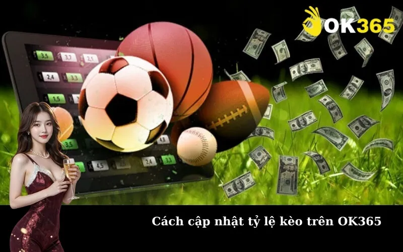 Cách cập nhật tỷ lệ kèo trên OK365